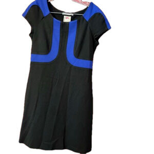 Vintage Yoana Baraschi Bodycon Cap Sleeve Dress M